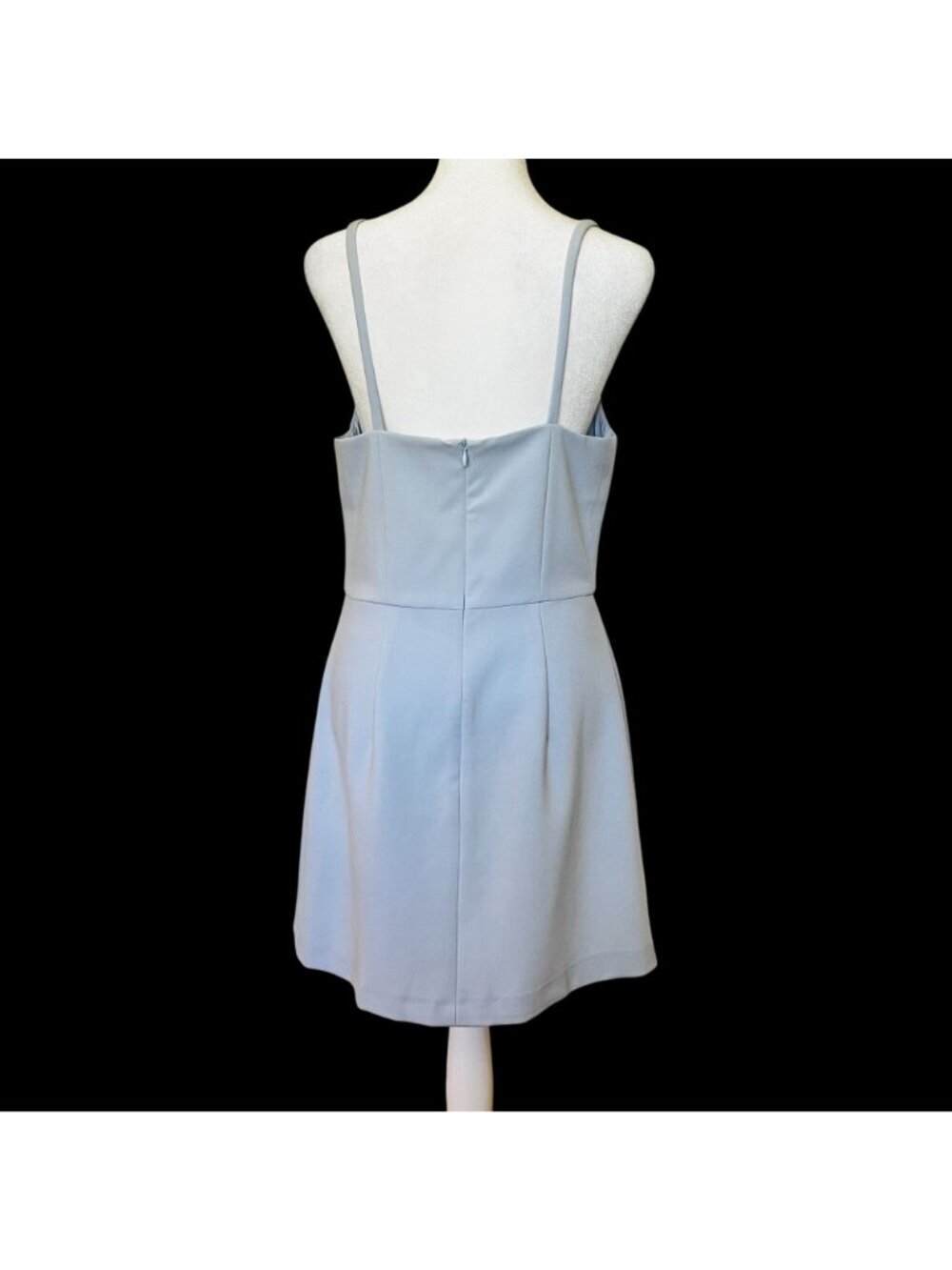 French Connection Womens Sz 8 Mini Dress Twee French Girl Fairy Quiet Luxury - Picture 4 of 11
